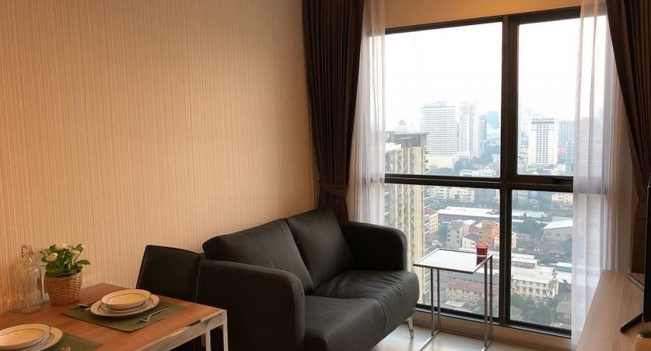 For sale and for rent 1 bed condo in Huai Khwang, Bangkok