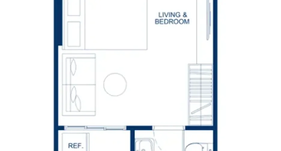 For rent studio condo in Mueang Phuket, Phuket