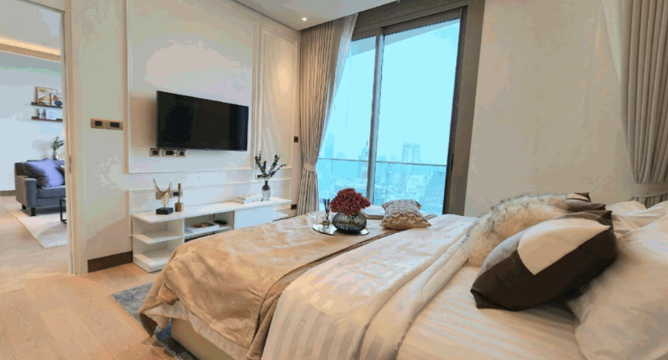 For rent 2 bedrooms condo in Khlong San, Bangkok