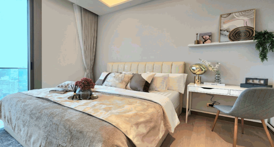 For rent 2 bedrooms condo in Khlong San, Bangkok