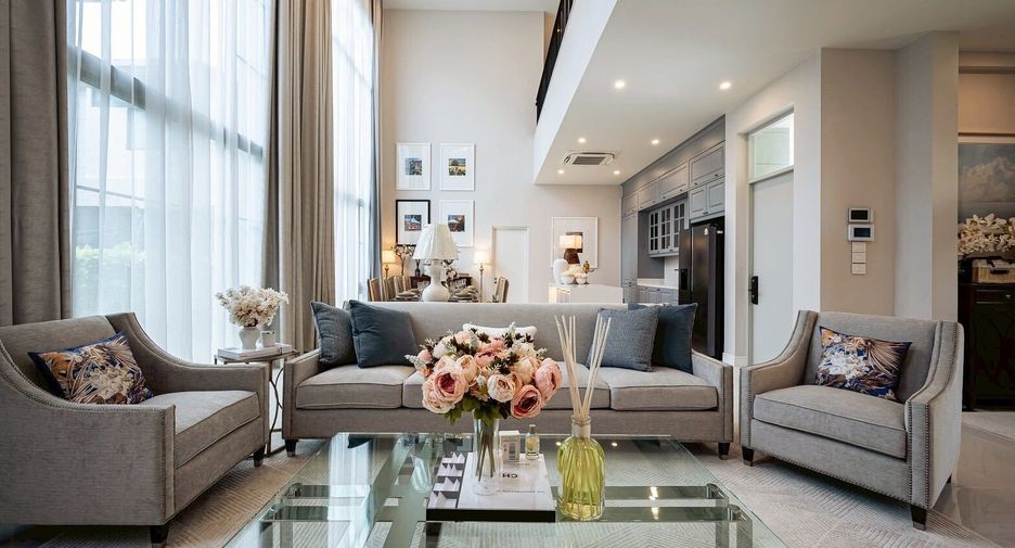 For sale and for rent 4 bedrooms house in Bang Kapi, Bangkok