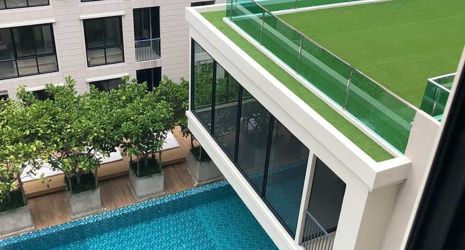 For rent 1 bed condo in Huai Khwang, Bangkok