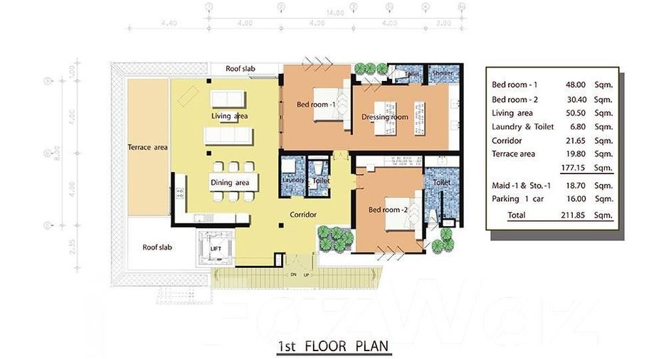 For sale and for rent 2 bedrooms apartment in Mueang Phuket, Phuket