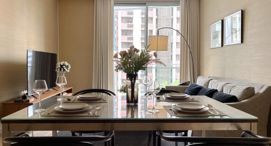 For rent 2 bedrooms condo in Sathon, Bangkok