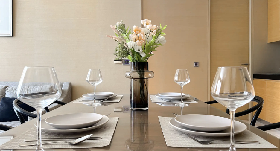 For rent 2 bedrooms condo in Sathon, Bangkok