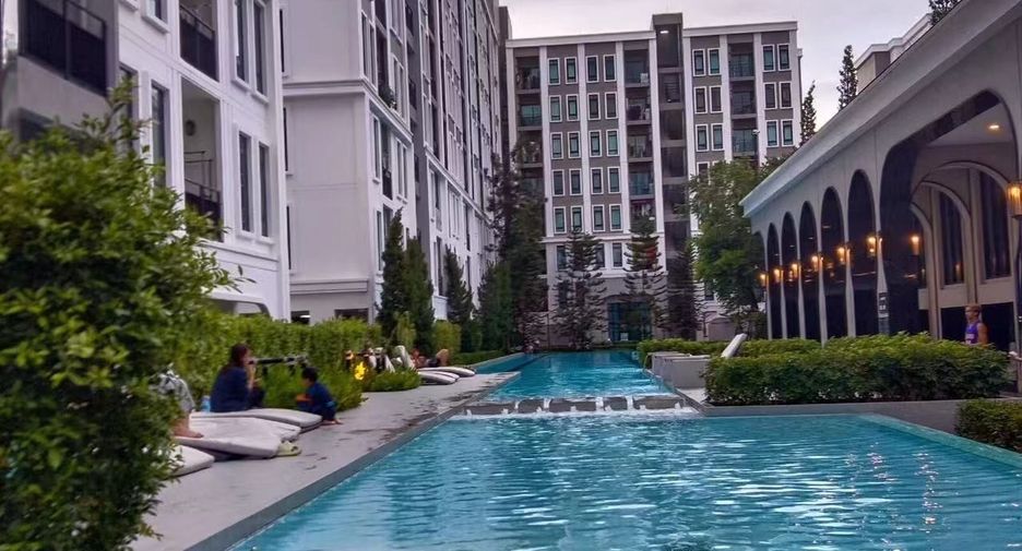 For rent studio condo in Din Daeng, Bangkok