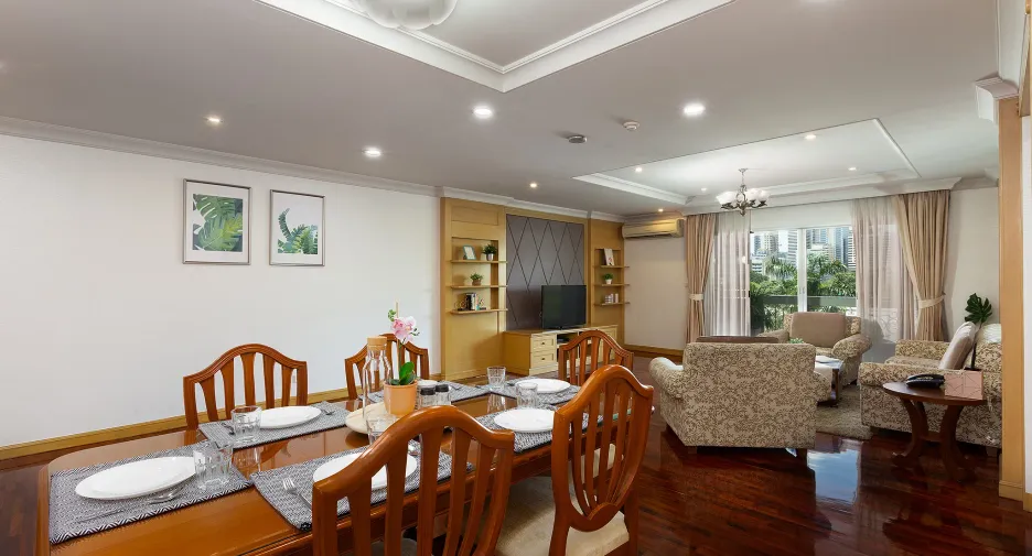 Apartment zur Miete mit 3 Zimmer in Watthana, Bangkok