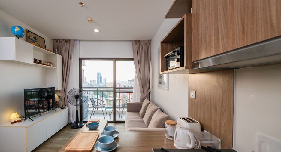 À vendre 1 chambre condo à Bang Lamung, Chonburi