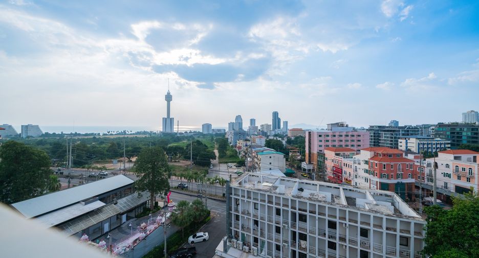 À vendre 1 chambre condo à Bang Lamung, Chonburi