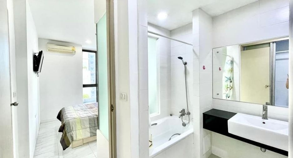 For rent 1 bed condo in Huai Khwang, Bangkok