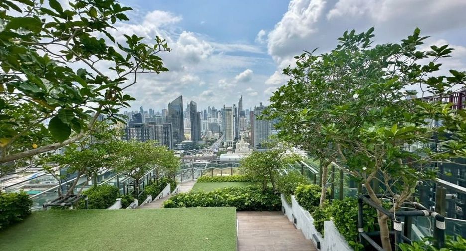 À louer studio condo à Huai Khwang, Bangkok