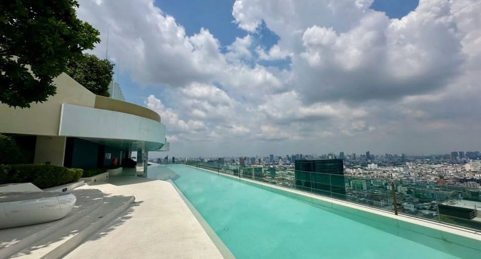 À louer studio condo à Huai Khwang, Bangkok