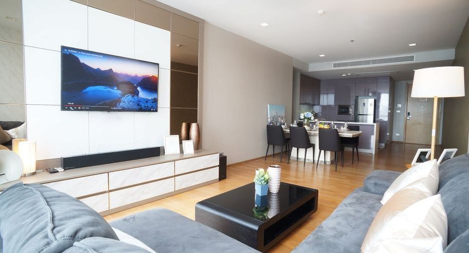 Condo en alquiler de 2 habitaciones en Khlong Toei, Bangkok