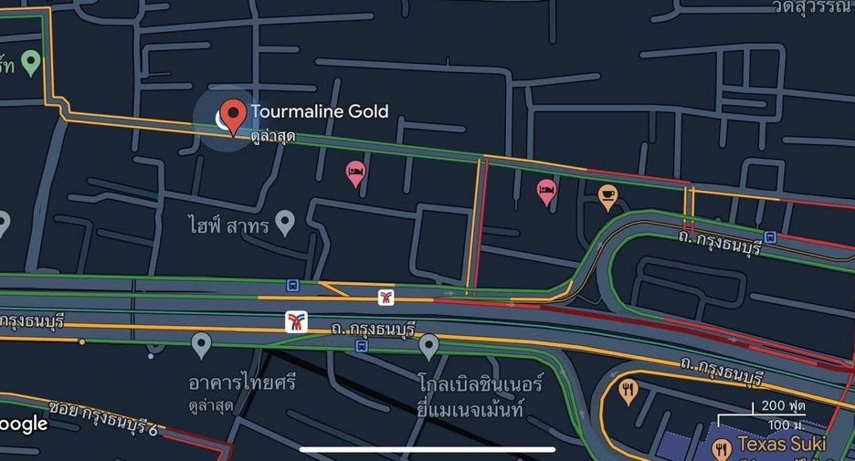 For rent 1 bed condo in Khlong San, Bangkok