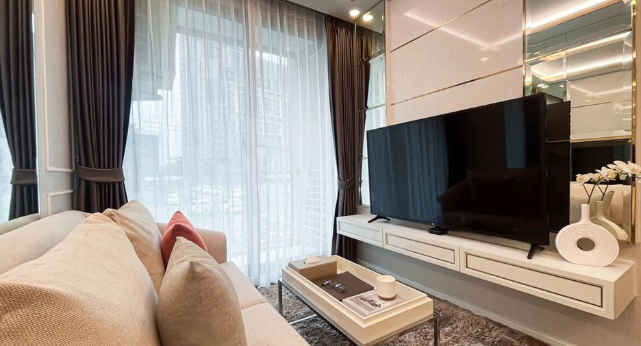 For rent 1 bed condo in Huai Khwang, Bangkok