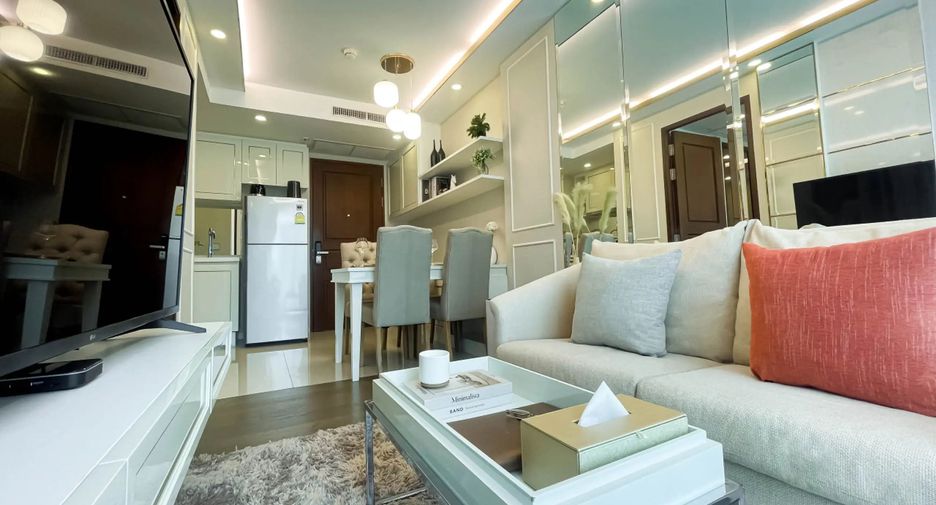For rent 1 bed condo in Huai Khwang, Bangkok