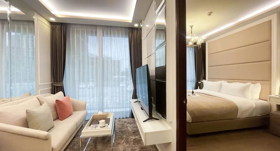 For rent 1 bed condo in Huai Khwang, Bangkok
