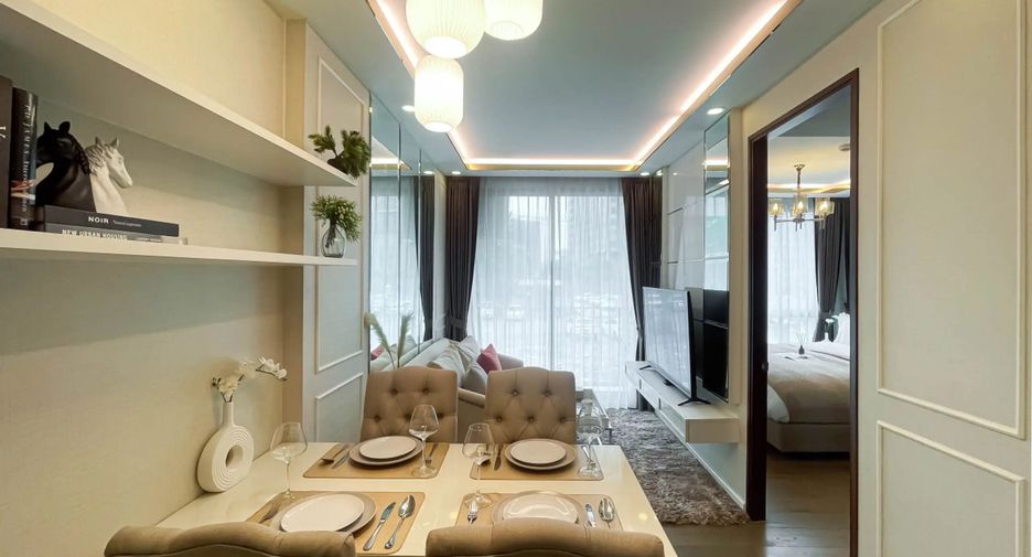 For rent 1 bed condo in Huai Khwang, Bangkok