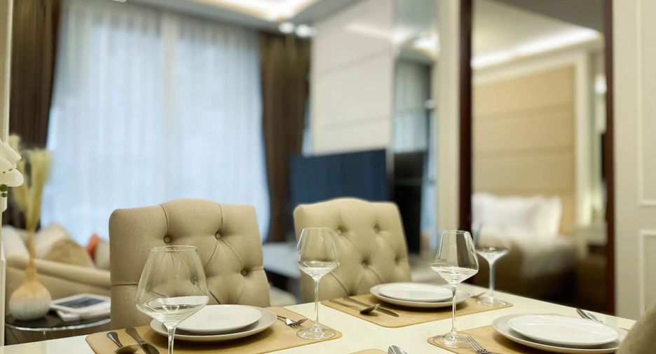 For rent 1 bed condo in Huai Khwang, Bangkok