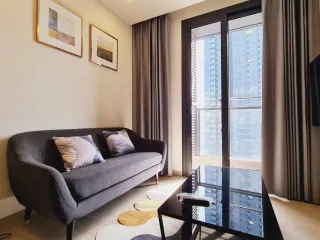 For rent studio condo in Huai Khwang, Bangkok