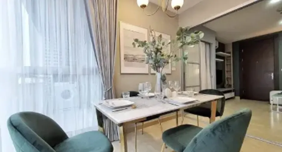 For sale and for rent 1 bed condo in Huai Khwang, Bangkok