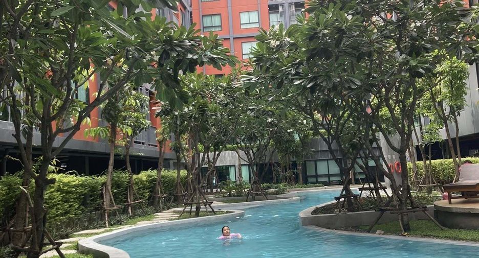 For rent 1 bed condo in Bang Kapi, Bangkok