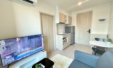 For rent 1 bed condo in Huai Khwang, Bangkok
