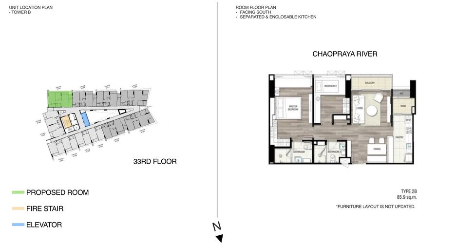 For rent 2 bedrooms condo in Bang Sue, Bangkok