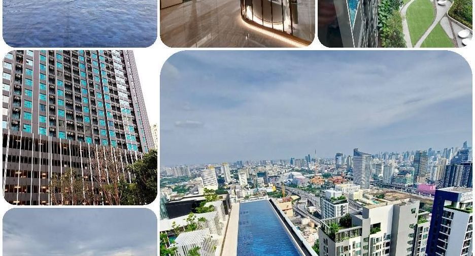 For rent studio condo in Huai Khwang, Bangkok