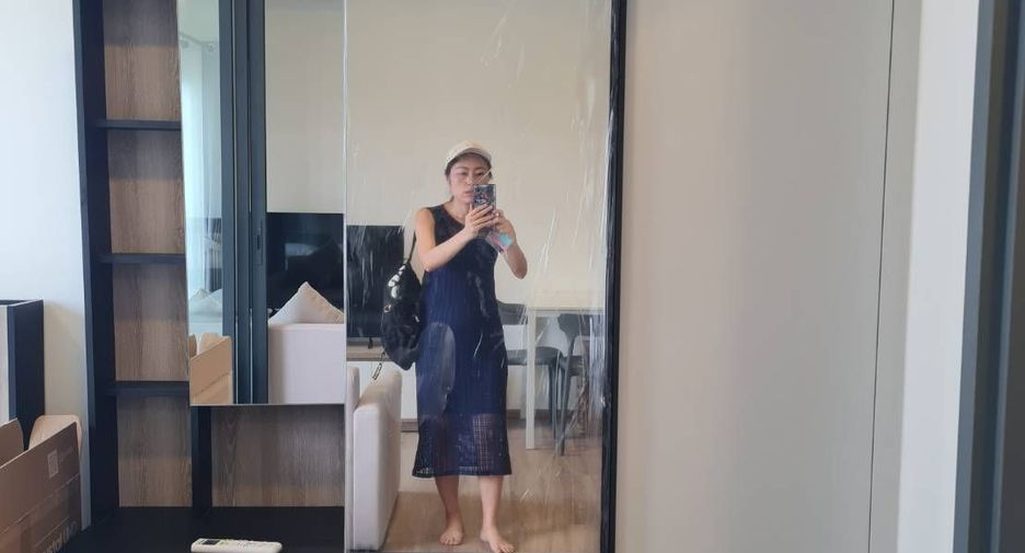 For rent 1 bed condo in Huai Khwang, Bangkok