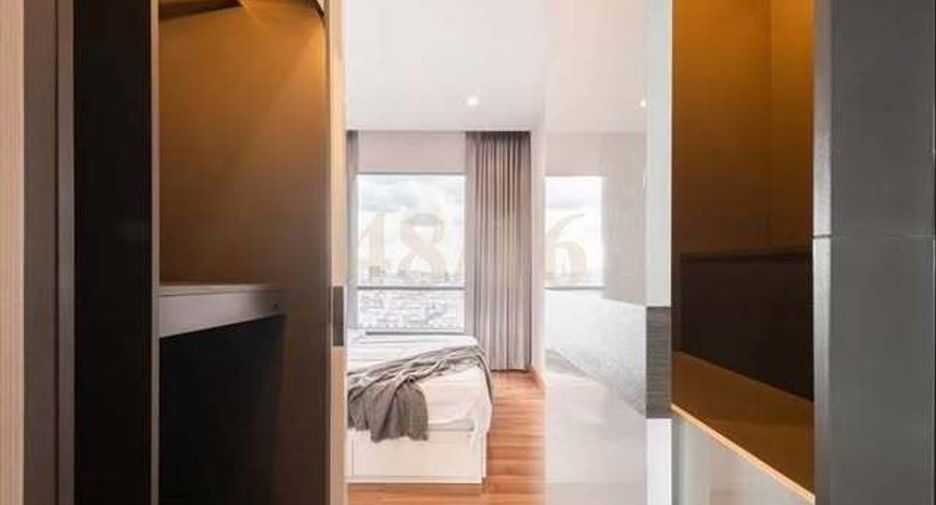 For rent 1 bed condo in Huai Khwang, Bangkok