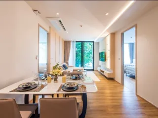 À louer 2 chambres appartement à Mueang Samut Prakan, Samut Prakan