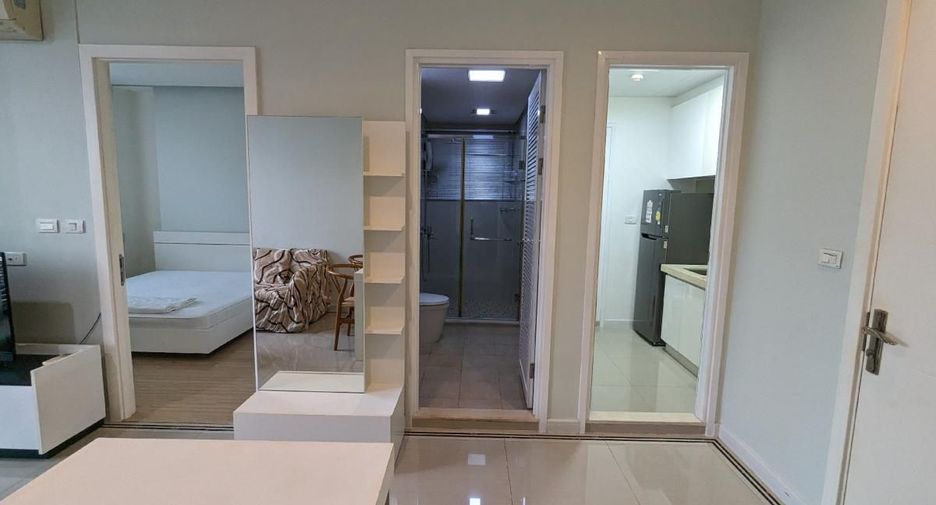 For rent 1 bed condo in Huai Khwang, Bangkok