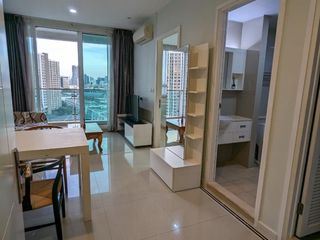 For rent 1 bed condo in Huai Khwang, Bangkok