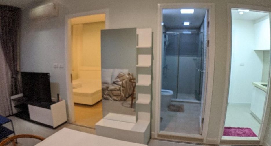 For rent 1 bed condo in Huai Khwang, Bangkok