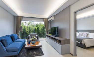 For rent 2 bedrooms condo in Huai Khwang, Bangkok