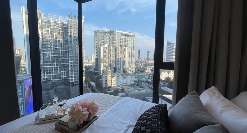 À louer 1 chambre condo à Huai Khwang, Bangkok