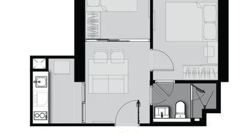Wohnung zum Kauf mit 1 Zimmer in Huai Khwang, Bangkok