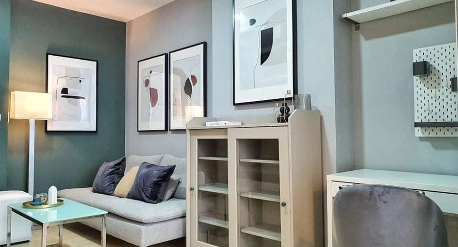 Wohnung zur Miete mit 1 Zimmer in Huai Khwang, Bangkok