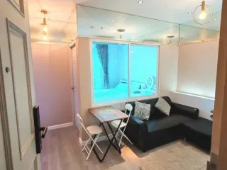 For rent studio condo in Huai Khwang, Bangkok