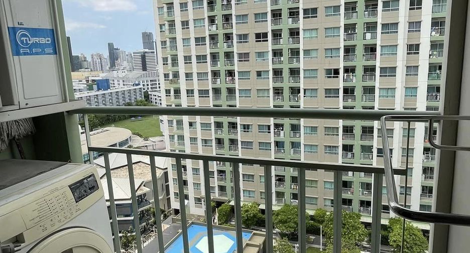 Wohnung zur Miete mit 1 Zimmer in Huai Khwang, Bangkok