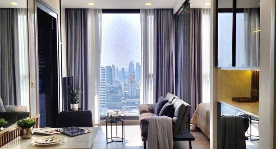 À louer 1 chambre condo à Huai Khwang, Bangkok
