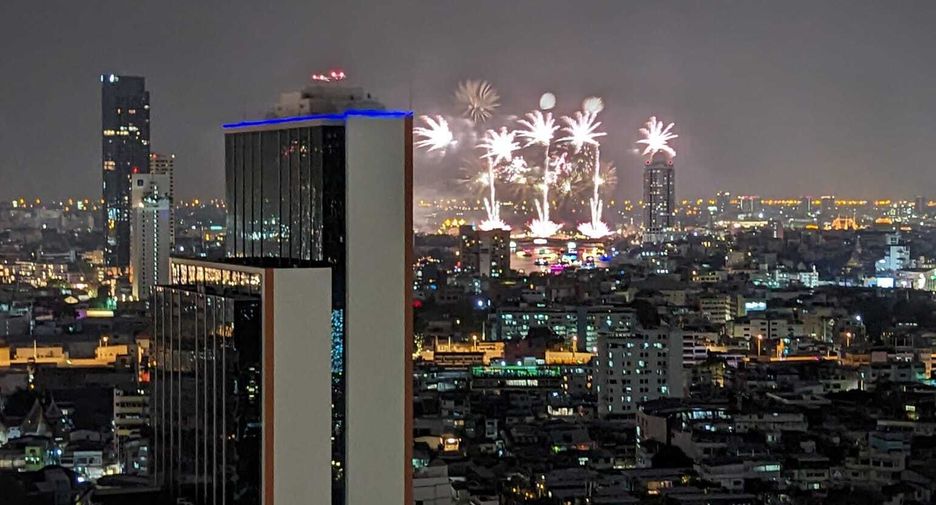 For rent studio condo in Bang Rak, Bangkok