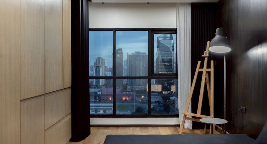 For rent studio condo in Huai Khwang, Bangkok