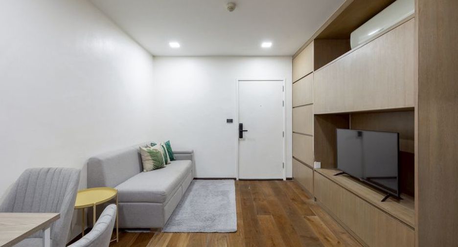 For rent studio condo in Huai Khwang, Bangkok