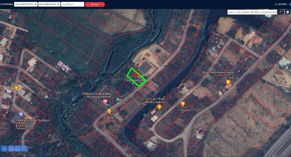 For sale land in San Kamphaeng, Chiang Mai