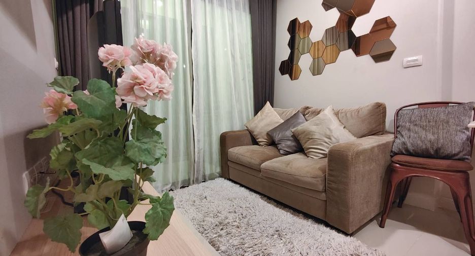 For rent 1 bed condo in Huai Khwang, Bangkok