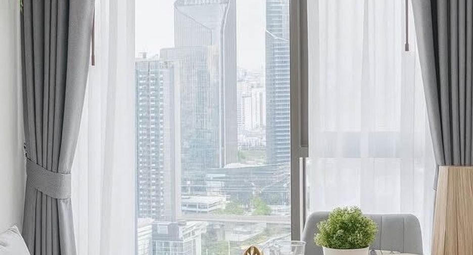 For rent studio condo in Huai Khwang, Bangkok