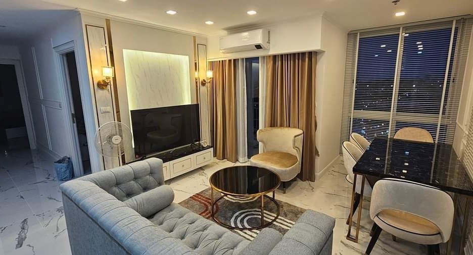 Condo en alquiler de 2 habitaciones en Bang Lamung, Chonburi