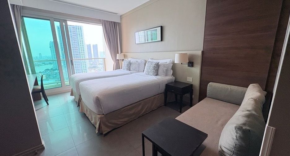 For rent 2 bedrooms condo in Sathon, Bangkok